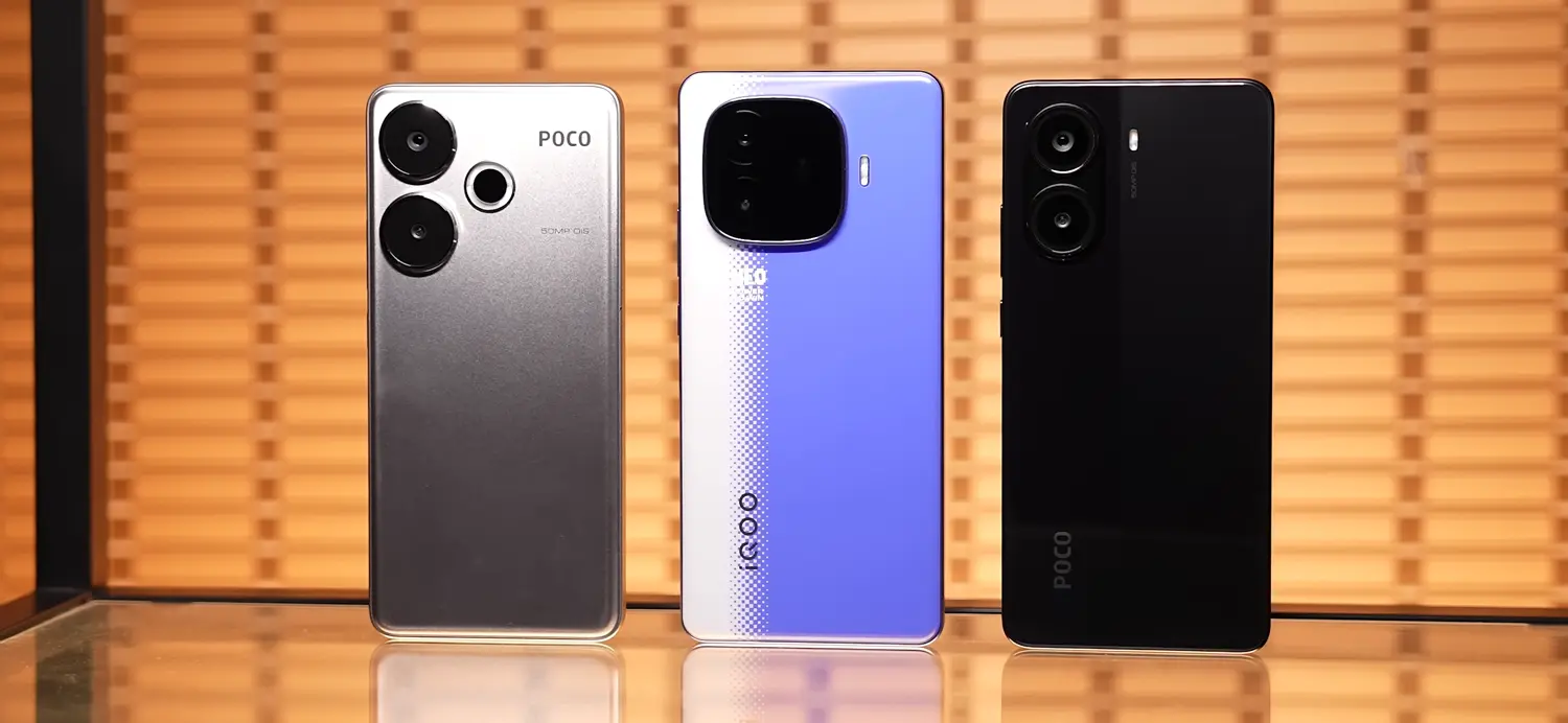 iQOO Neo 10R vs Poco F6 vs Poco X7 Pro main image
